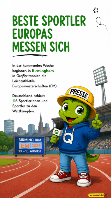 QUAPPIZ erklärt die Leichtathletik-Europameisterschaft