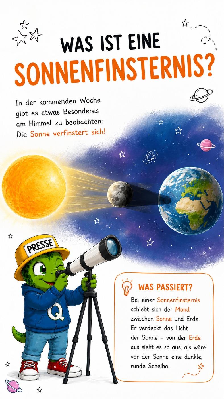 Innenseite der QUAPPIZ-Beispielausgabe zum Thema Sonnenfinsternis