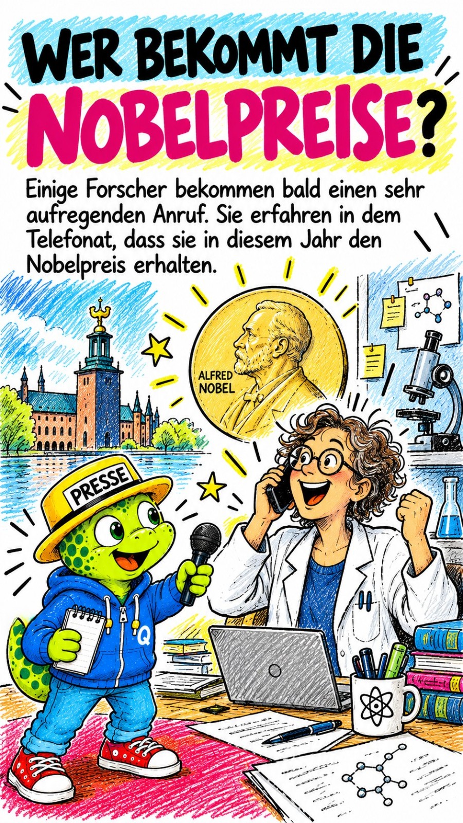 Wer bekommt die Nobelpreise?